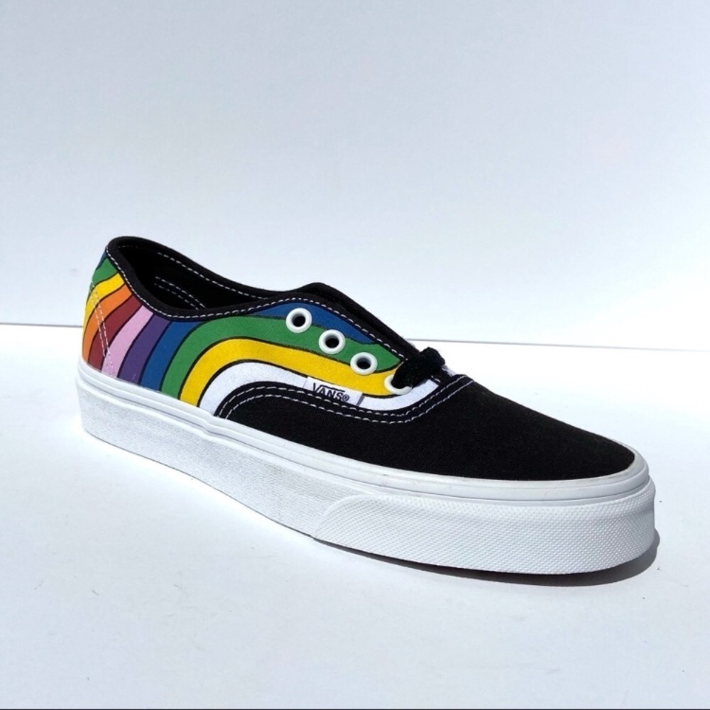 Vans Authentic Refract Blk/Tr Wht/Multi Sneakers - image 5
